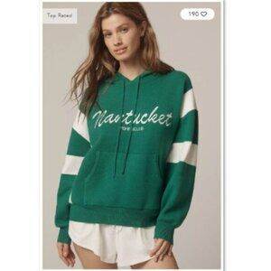 Anthropologie Daily Practice Knit Hooded Sweatshirt | NWT | S